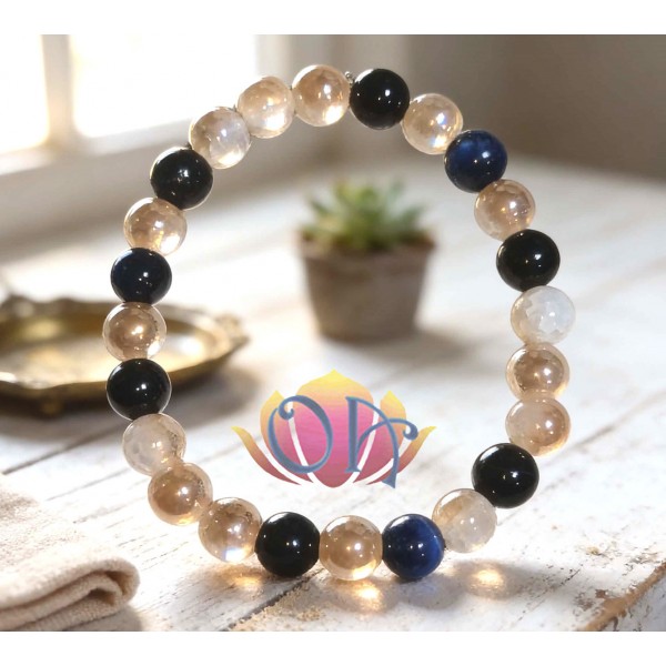 PULSEIRA ANCESTRAL COM TURMALINAS - ALQUIMIA AZUL